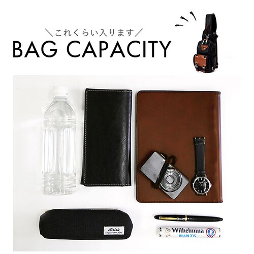 DEVICE バッグ DBH50068 通販 ボディバッグ ボディバック ボディーバッグ メンズ 小さめ ワンショルダーバッグ ショルダーバッグ ブランド デバイス WORK 大容量 かっこいい 縦長_15