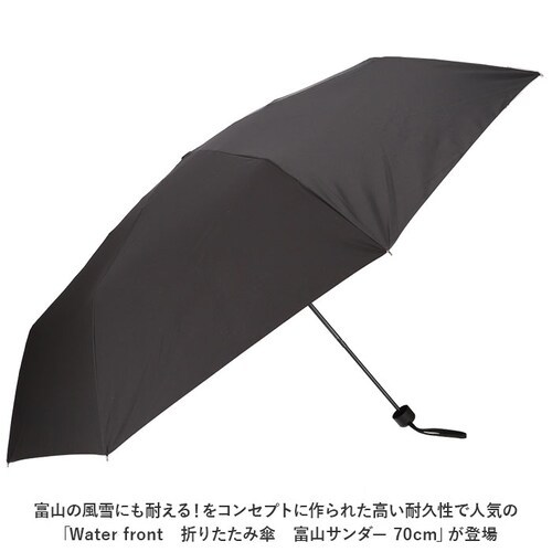 ウォーターフロント 折りたたみ傘 通販 メンズ 折り畳み傘 傘 折りたたみ かさ 折り畳み 超撥水 はっ水 耐風 大きい 大きめ 直径 127cm 通勤 通学 親骨 70cm レディース Waterf_1