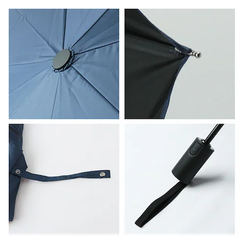 オフホワイト KIZAWA 折りたたみ傘 通販 日傘 折りたたみ 完全遮光 傘 58cm 折畳み傘 晴雨兼用 折り畳み傘 超軽量カーボン傘 メンズ 100 遮光 撥水 ワンタッチ 自動開閉 軽量 おり_14