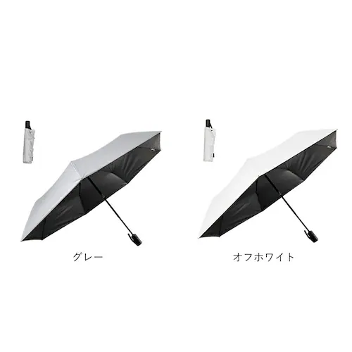 オフホワイト KIZAWA 折りたたみ傘 通販 日傘 折りたたみ 完全遮光 傘 58cm 折畳み傘 晴雨兼用 折り畳み傘 超軽量カーボン傘 メンズ 100 遮光 撥水 ワンタッチ 自動開閉 軽量 おり_19