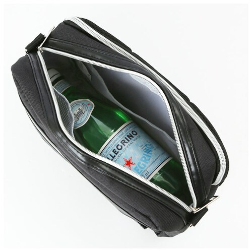 ショルダーバッグ メンズ 斜めがけ かっこいい 通販 小さめ レディース 大人 マチあり サコッシュ ポケット 3層 あおり シンプル カジュアル 通勤 通学 サブバッグ 旅行 アウトドア Palla_10