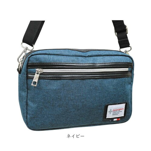 ショルダーバッグ メンズ 斜めがけ かっこいい 通販 小さめ レディース 大人 マチあり サコッシュ ポケット 3層 あおり シンプル カジュアル 通勤 通学 サブバッグ 旅行 アウトドア Palla_16