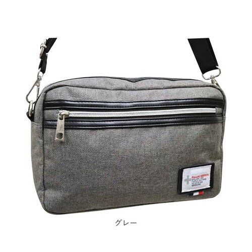 ショルダーバッグ メンズ 斜めがけ かっこいい 通販 小さめ レディース 大人 マチあり サコッシュ ポケット 3層 あおり シンプル カジュアル 通勤 通学 サブバッグ 旅行 アウトドア Palla_17