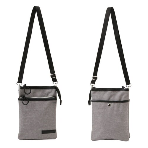 サコッシュ メンズ 縦型 小さめ 通販 ショルダーバッグ ショルダーバック スマホショルダー スマホポーチ ショルダー ミニショルダー 斜めがけバッグ 斜めがけバック 1E30 ポリエステル ファスナ_8