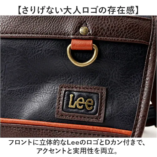 Lee リー ショルダーバッグ 通販 バッグ ショルダーバック メンズ レディース 斜めがけ おしゃれ 斜め掛け ななめ掛け 斜めかけ 大人 シンプル 無地 ギフト ショルダー 肩掛け バック かばん_8