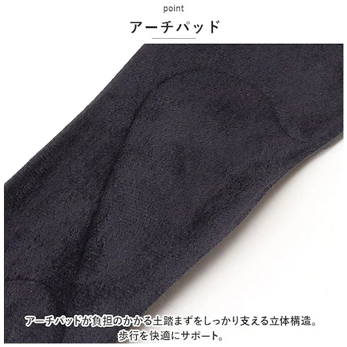 ARCH FIT アーチフィット インソール 通販 メンズ 男性用 アーチフィットインソール 中敷き 中敷 クッション ビジネスシューズ スニーカー ブーツ 衝撃吸収 土踏まず 脱げ防止 シューズケア_3