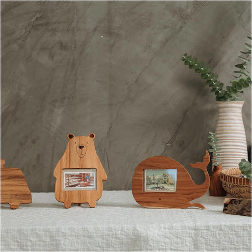 フォトフレーム 木製 通販 写真立て フォトスタンド 写真フレーム 写真スタンド 木製フレーム チーク材 おしゃれ 写真 立て フォト フレーム 額 立て掛け式 オシャレ スタンド式 かわいい 写真整_2