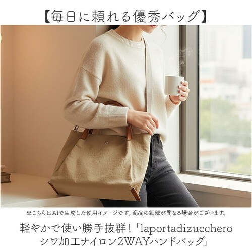 �n���h�o�b�O ���f�B�[�X 2way �ʔ� laportadizucchero ���|���^�f�B�Y�b�P�� 2way�n���h�o�b�O �i�C�����o�b�O �_�炩�� ���炩�� �y�� �y�� ���킢�� ������� �ʋ� ��_1