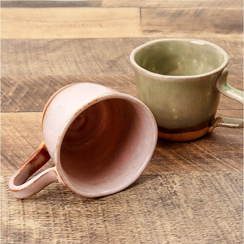 マグカップ 陶器 おしゃれ 通販 日本製 ゆらりマグカップ 250ml コーヒーカップ コップ カップ マグ 食器 大人可愛い 250cc 和食器 キッチン用品 雑貨 ナチュラル 新生活 普段使い シ_6