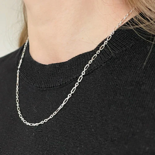 �l�b�N���X �V���o�[925 �`�F�[�� �ʔ� �A���J�[�t�B�K���`�F�[�� �V���o�[�l�b�N���X �`�F�[���l�b�N���X �����Y�l�b�N���X �����Y�W���G���[ �V���v�� �x�[�V�b�N STELLAN �X�e���� �����Y_4