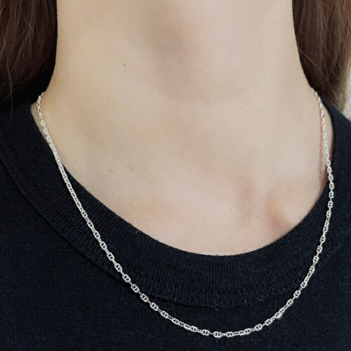 �l�b�N���X �V���o�[925 �`�F�[�� �ʔ� �����}���[�i�`�F�[�� �V���o�[�l�b�N���X �`�F�[���l�b�N���X �����Y�l�b�N���X �����Y�W���G���[ �V���v�� �x�[�V�b�N STELLAN �X�e���� 4�ʃJ�b�g_5