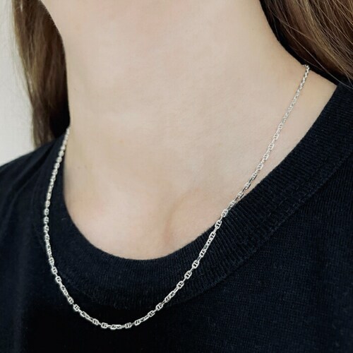 �l�b�N���X �V���o�[925 �`�F�[�� �ʔ� �����}���[�i�`�F�[�� �V���o�[�l�b�N���X �`�F�[���l�b�N���X �����Y�l�b�N���X �����Y�W���G���[ �V���v�� �x�[�V�b�N STELLAN �X�e���� 4�ʃJ�b�g_6