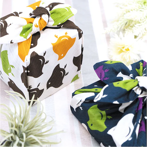 和布華 風呂敷 100cm 通販 日本製 ふろしき 大判 和柄 wafuka プレーリードッグ 三巾 綿100% かわいい おしゃれ 可愛い オシャレ 和風 総柄 エコバッグ テーブルクロス こたつ掛_7