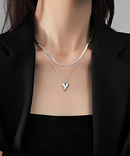 �l�b�N���X ���f�B�[�X �V���o�[ �ʔ� �y���_���g ����� �A�N�Z�T���[ �W���G���[ �n�[�g �V���v�� ��l ���킢�� ������� ���� ���� �_�u�����C���[�n�[�g���`�[�t�l�b�N���X nec-064 _1