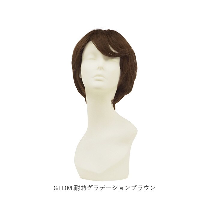 GTDM.耐熱グラデーションブラウン PRISILA プリシラ 帽子ウィッグ