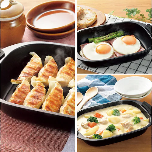 電子レンジ調理器具 レンジパン 通販 ヒロショウ RGPS-01 レンジグリルパン 電子レンジ専用 レンジ 調理器 グリルパン 電子レンジ グリルプレート 魚焼きグリル 蒸し料理 蒸し器 時短料理 肉_10