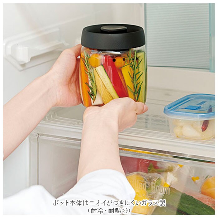 真空キャニスター自動保存容器 ガラス 密封瓶 キッチンガラス食品保存2000ml ブラック ガラス 保存容器 密閉 通販 800ml キャニスター 真空保存容器