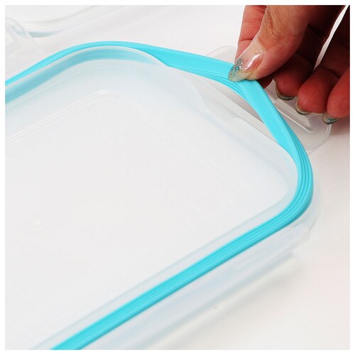 �ۑ��e�� �ϔM�K���X �ʔ� 530ml 1040ml 2�_�Z�b�g ���� �d�q�����W �I�[�u�� �① �Ⓚ �H��@ CLARTE �N�����e ���ٓ��� �e�[�u���E�F�A �ۑ� �V���v�� ������� ���u��_7