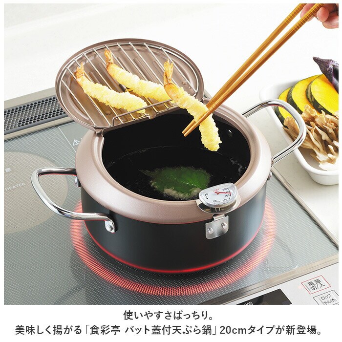 アルス　スチームボット、天ぷら鍋20cmセット アルス スチームボット、天ぷら鍋20cmセット 楽天市場】片手天ぷら鍋