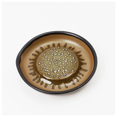 もとしげ おろし器 小 通販 おろしき わさびおろし 器 すりおろし 陶器 薬味おろし やくみおろし 石見焼 しょうが にんにく わさび 離乳食 日本製 キッチン 調理器具_9