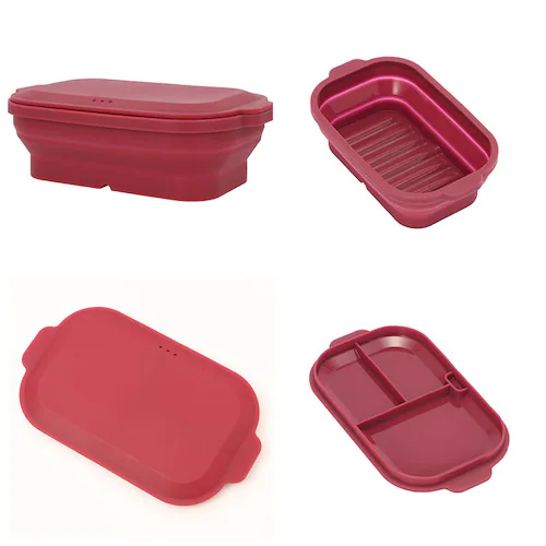 シリコンスチーマー 通販 シリコン スチーマー 丸型 角型 折りたたみ 蓋付き フタがお皿になる 蒸し器 電子レンジ レンジ ブランド tone トーン オーブン 食洗機 コンパクト 蒸し料理 調理 _13