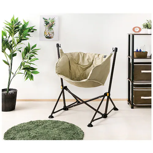 ハンモックチェア 自立式 通販 チェアハンモック ハンモック チェア チェアー 椅子 折りたたみ イス 折り畳み いす おしゃれ 持ち運び アウトドア 庭 ベランダ キャンプ用品 室内 軽量 コンパク_2