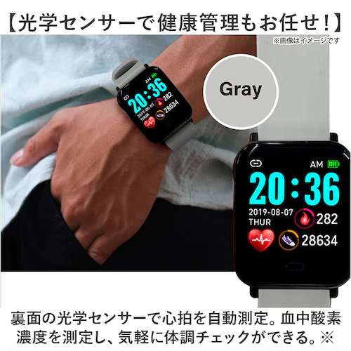 �N���t�@�[ �r���v CREPHA TS-SMW002 �ʔ� �X�}�[�g�E�H�b�` �X�|�[�c�E�H�b�` �f�W�^�� �V���R�� �����Y ���f�B�[�X �f�W�^���E�H�b�` T-SPORTS ���v �h�� �R�� �����h�~ _7