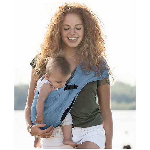 スリング 抱っこひも 通販 minimonkey ミニモンキー ミニスリング ベビースリング メッシュ 抱っこ紐 縦抱き 腰抱き シンプル 無地 赤ちゃん コンパクト 外出 移動用品 寝かしつけ お出_2