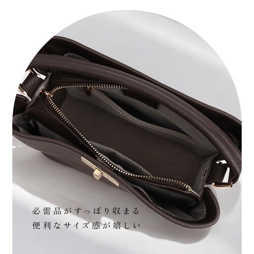 グレーベージュ ハンドバッグ Rename レザー 通販 レディース リネーム バッグ ショルダーバッグ 2way 肩掛け ショルダー バック フォーマル きれいめ おしゃれ 上品 小さめ 通勤 レデ_3