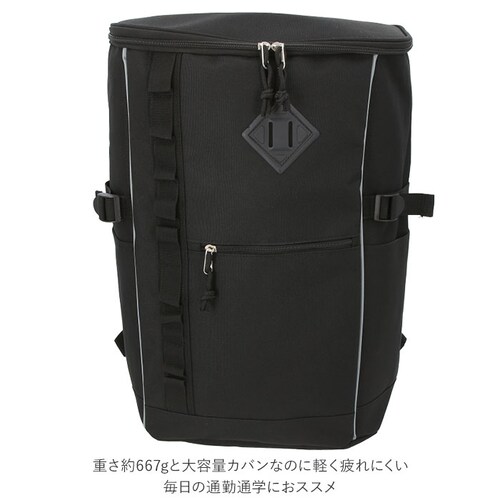 ブラック ユナイテッドクラッシー UNITED CLASSY スクエアリュック 大容量 通販 メンズ ビジネスリュック スクエアバッグ スクエア バックパック シンプル デイバッグ リュック バッグ _2