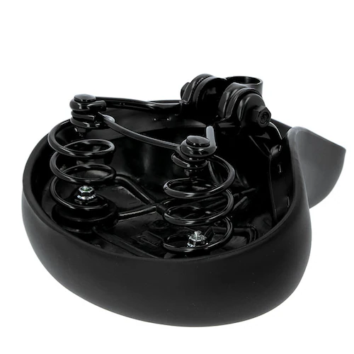 サドル 痛くない 通販 クッション ソフトサドル ブラウン ブラック 黒 グレー 交換用サドル 交換 疲れにくい シンプル 一般車 一般軽快車 ママチャリ シティサイクル CHIARO キアーロ 自_5