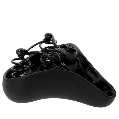 サドル 痛くない 通販 クッション ソフトサドル ブラウン ブラック 黒 グレー 交換用サドル 交換 疲れにくい シンプル 一般車 一般軽快車 ママチャリ シティサイクル CHIARO キアーロ 自_6