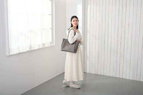 BEIGE ROOTOTE ルートート トートバッグ 3661 通販 トートバック 肩掛けバッグ A4 通勤 通学 ファスナー付き レディース 横長 横型 大きめ 大容量 自立 ビジネス 大人 かわい_2