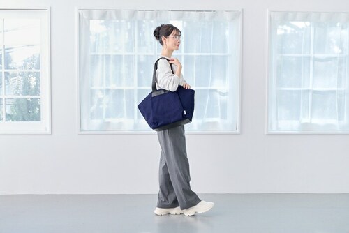 Dustyblue ROOTOTE ルートート トートバッグ 3669 通販 トートバック 肩掛けバッグ 通勤バッグ ビジネスバッグ ファスナー付き ナイロン A4 大容量 レディース 通勤 通学 軽_1