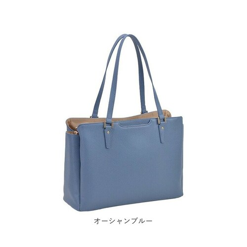 グレー ビジネストートバッグ レディース 通販 トートバック 自立 する トート バッグ A4 a4 肩掛け 肩かけ カバン 鞄 ポケット多い ポケット多め ポケットたくさん おしゃれ オシャレ きれ_15