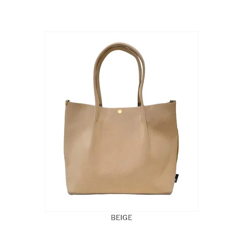 BEIGE ルートート トートバッグ ROOTOTE 1075 通販 トートバック ビジネスバッグ レディース 大きめ A4 通勤 通学 通勤バッグ 通勤カバン おしゃれ シンプル 肩掛け 無地 ニッ_13