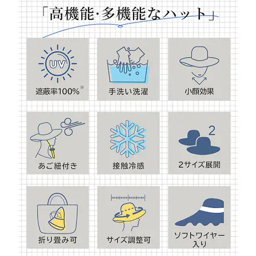 ���f�B�[�X �Ռ� �X�q �ʔ� KIZAWA �L�U�� �Ռ��X�q �΍L�X�q �J�W���A���n�b�g swell ���� �� �܂肽���� �������X�q ���悯 �ڐG�⊴ �􂦂� �Ռ�100% UV�J�b�g �{�Ђ� ��_12