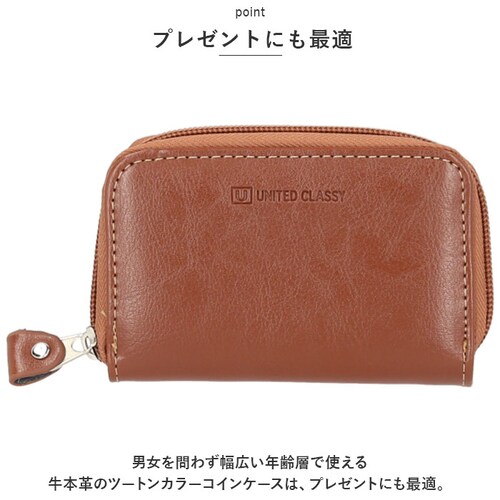ブラック コインケース メンズ 革 通販 小銭入れ 財布 サイフ メンズ財布 ミニ財布 レザー 牛革 使いやすい 小物 ケース コンパクト ラウンドファスナー ビジネス おしゃれ シンプル 社会人 学_2