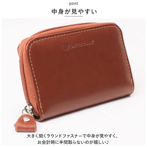 ブラック コインケース メンズ 革 通販 小銭入れ 財布 サイフ メンズ財布 ミニ財布 レザー 牛革 使いやすい 小物 ケース コンパクト ラウンドファスナー ビジネス おしゃれ シンプル 社会人 学_4