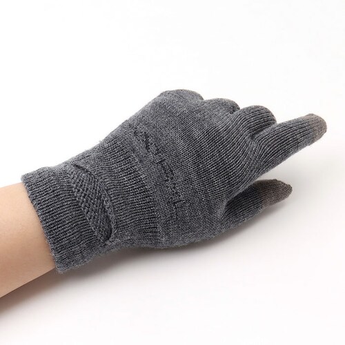 手袋 メンズ スマホ対応 通販 日本製 アールエル RxL ランニング用手袋 メリノウール 滑り止め付き グローブ 暖かい あたたかい ユニセックス 防寒 通勤 通学 薄地 自転車 アウトドア ギフト_2