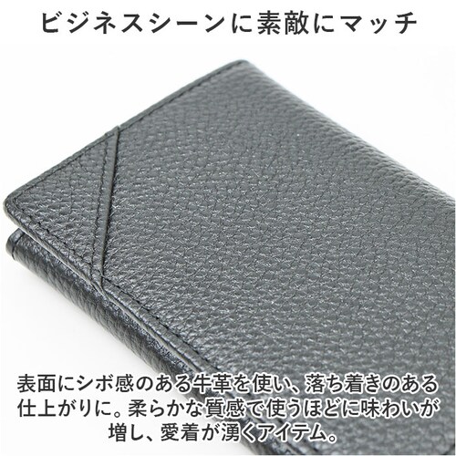 サーモンピンク LIZDAYS リズデイズ 名刺入れ lz-66108 通販 名刺ケース 革 レディース メンズ カードケース 名刺ホルダー 大容量 本革 牛革 女性 男性 薄型 シンプル おしゃれ _2
