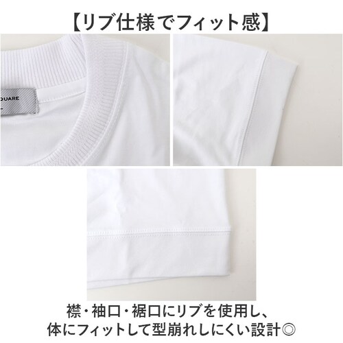 54.BLUEGREY Lサイズ URBAN SQUARE Tシャツ 通販 半袖 メンズ オフィスカジュアル 襟高 半袖Tシャツ シンプル オフィス ビジネス インナー 無地 上品 きれいめ ジャケッ_4