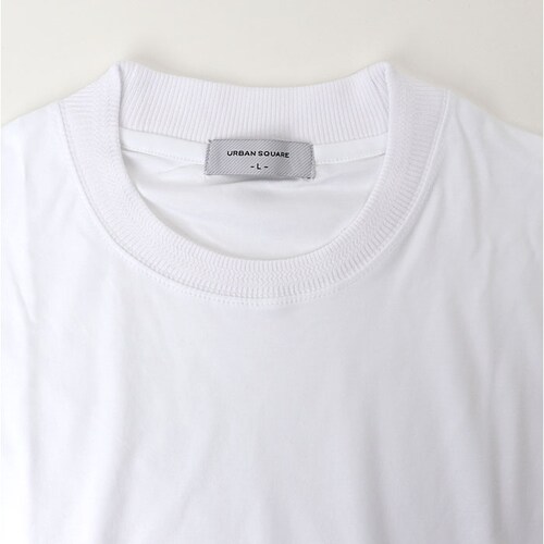 54.BLUEGREY Lサイズ URBAN SQUARE Tシャツ 通販 半袖 メンズ オフィスカジュアル 襟高 半袖Tシャツ シンプル オフィス ビジネス インナー 無地 上品 きれいめ ジャケッ_7