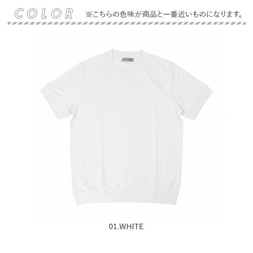 54.BLUEGREY Lサイズ URBAN SQUARE Tシャツ 通販 半袖 メンズ オフィスカジュアル 襟高 半袖Tシャツ シンプル オフィス ビジネス インナー 無地 上品 きれいめ ジャケッ_10