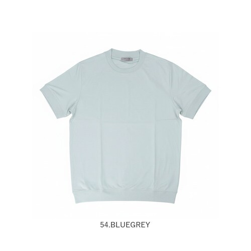 54.BLUEGREY Lサイズ URBAN SQUARE Tシャツ 通販 半袖 メンズ オフィスカジュアル 襟高 半袖Tシャツ シンプル オフィス ビジネス インナー 無地 上品 きれいめ ジャケッ_12