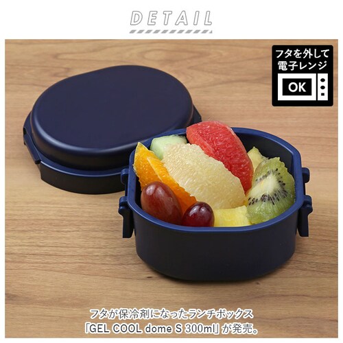 1�i �ٓ��� 300ml �ۗ� �ʔ� ���ٓ��� �����`�{�b�N�X ��i �P�i GEL-COOL �W�F���N�[�� dome �h�[�� S 300 ���ٓ� ���� �^���� �t���[�c���� �t���[�c�P�[�X �ۗ�� ��_1