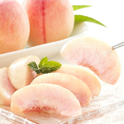 【予約】山形県産 ご家庭用 白桃 2kg (柔らかめ/6玉〜9玉入り/クール冷蔵) 桃 訳あり ご家庭用 お取り寄せ_3