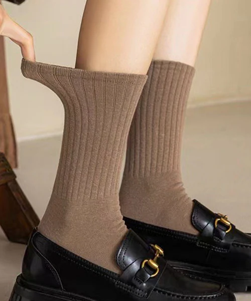 ソックス リブ 通販 靴下 リブソックス パイルソックス くつ下 くつした diamond hearts ダイヤモンドハーツ レディース メンズ 無地 シンプル レッグウェア おしゃれ オシャレ ファ_3