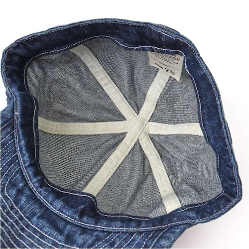 HOUSTON ヒューストン デニム キャップ 通販 アーミーキャップ メンズキャップ アメカジキャップ ヴィンテージキャップ メンズ帽子 帽子 メンズファッション アメカジ 旅行 アウトドア お出か_7