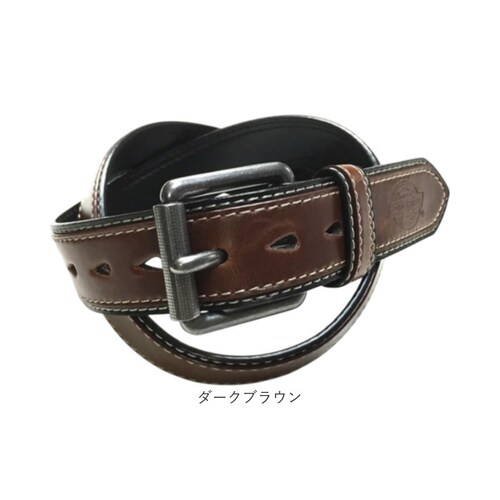 dickies �x���g �f�B�b�L�[�Y DC0068C �ʔ� �X�e�b�`�x���g �J�W���A���x���g �v�x���g ���U�[�x���g �o�b�N���x���g �����Y PU���U�[ ���� �񖇏d�� 2�����킹 40mm 4cm _9